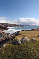 07-8218 The View South East to the Mountains Around the Inverpolly Nature Reserve from Clachtoll, Sutherland, West Coast of Scotland